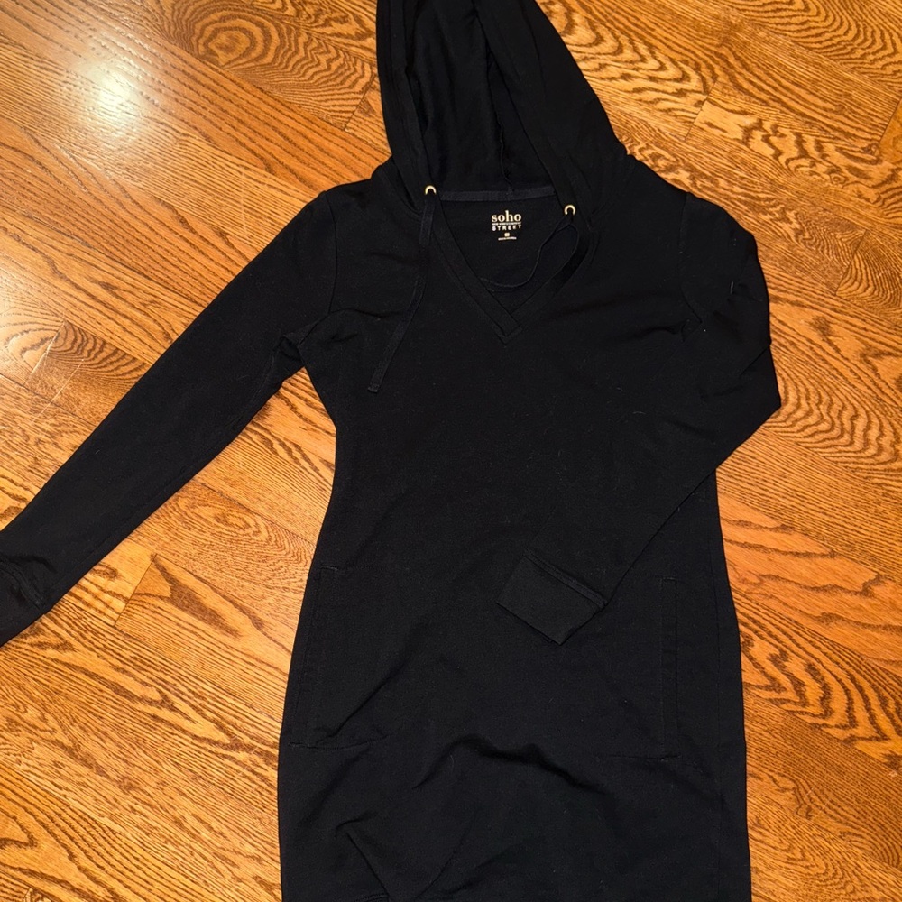 New York & Company Charcoal Hoodie